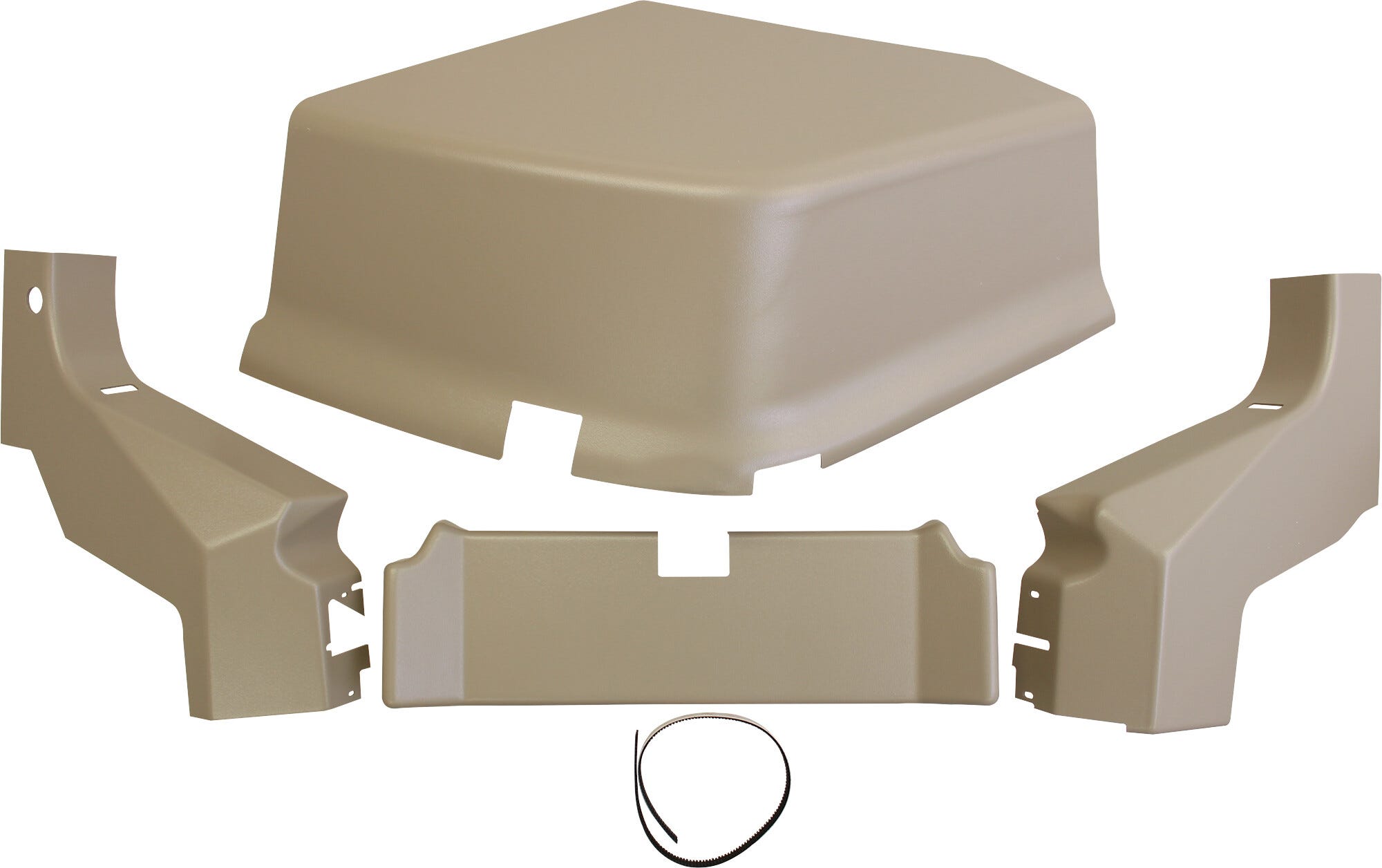 AMSS4607 Cab Kit Late Tan for John Deere Tractors Abilene Machine