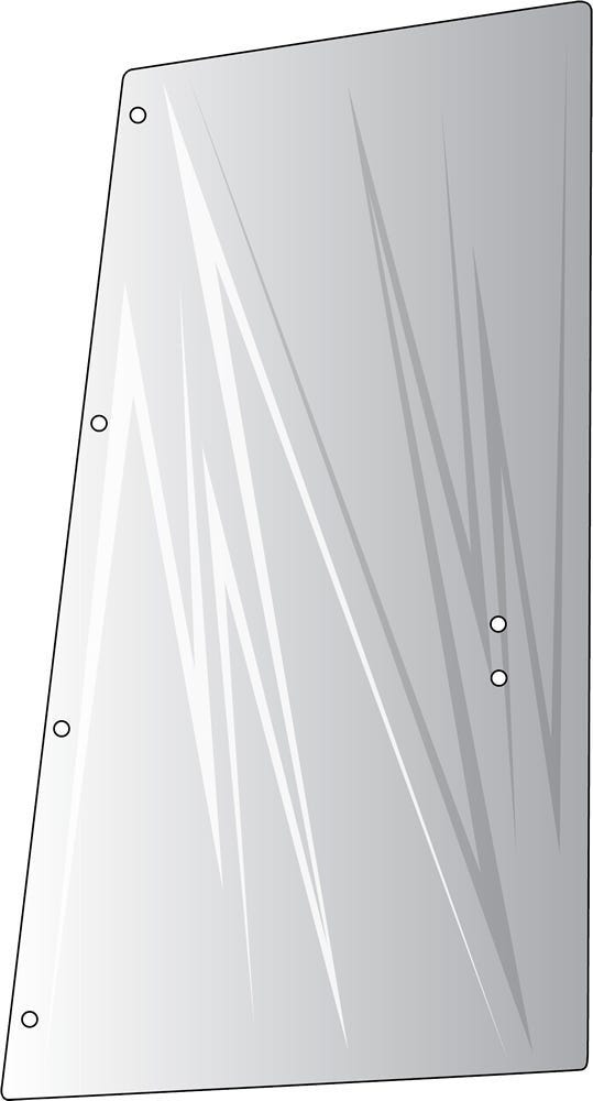 Wing Window Glass for International® Tractor, 109319C2